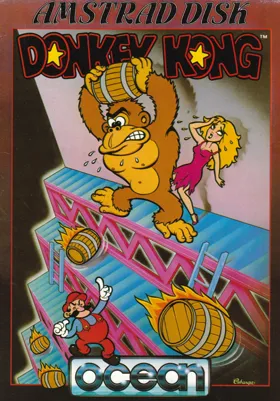 Donkey Kong (UK) (1986) (Trainer) box cover front